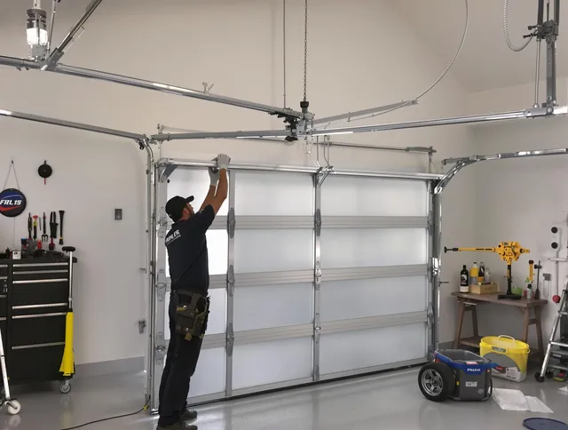 Southington Garage Door Repair certified team performing precision garage door installation in Southington