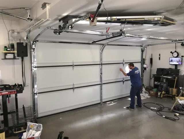 Professional garage door repair service by Southington Garage Door Repair in Southington