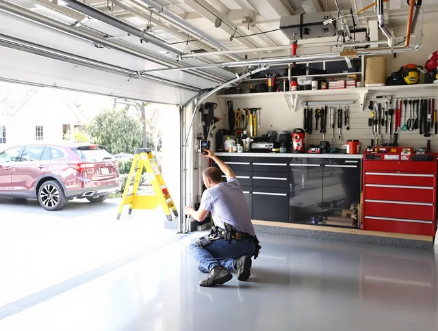 Local garage door repair service by Southington Garage Door Repair in Southington