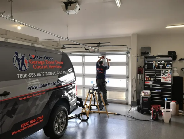Southington Garage Door Repair team performing same-day garage door repair in Southington